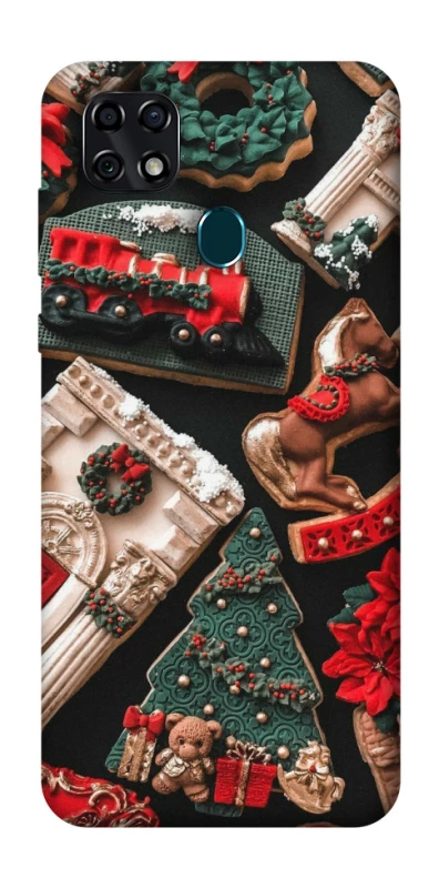 Чохол на ZTE Blade 20 Smart Новорічний v20 фото 1 з 1