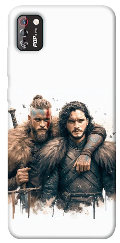 Чехол на TECNO POP 4 Pro Ragnar and Snow фото 1 из 1