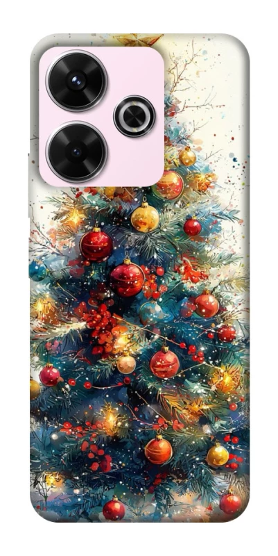 Чехол на Xiaomi Redmi 13 4G Новогодний v36 фото 1 из 1