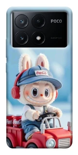 Чохол на Xiaomi Poco X6 Labubu in the car фото 1 з 1