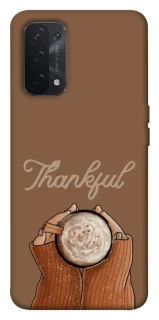 Чохол на Oppo A54 5G / A74 5G Thankful coffee фото 1 з 1