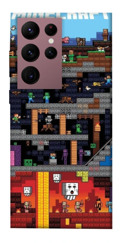 Чохол на Samsung Galaxy S22 Ultra Minecraft фото 1 з 1