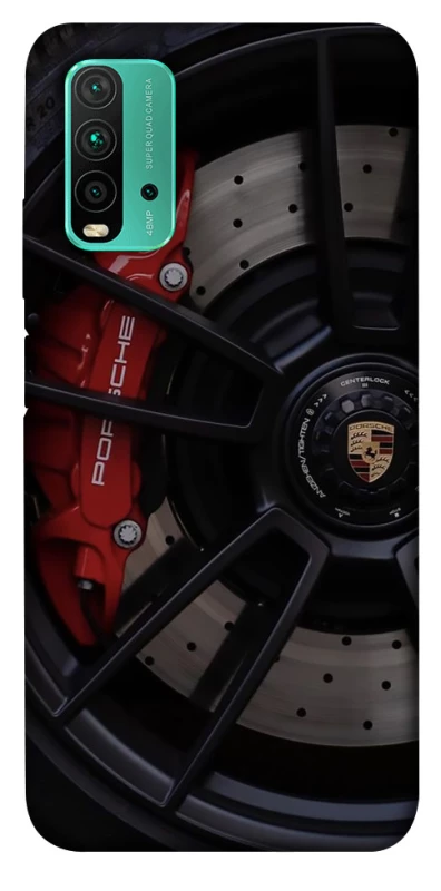 Чехол на Xiaomi Redmi Note 9 4G / Redmi 9 Power Wheal porsche фото 1 из 1