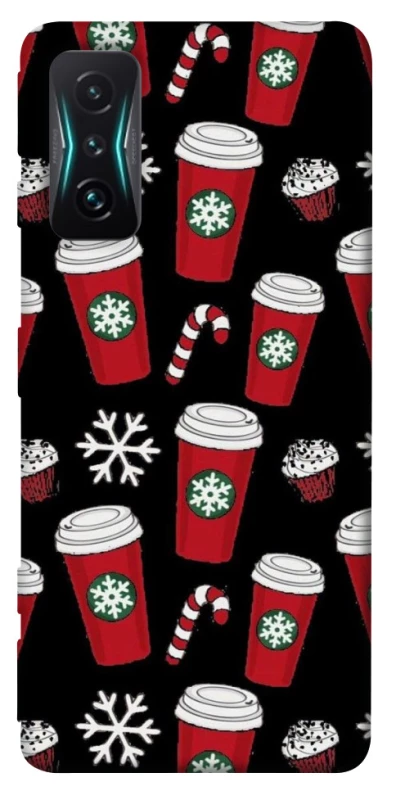 Чехол на Xiaomi Redmi K50 Gaming Новогодний v40 фото 1 из 1