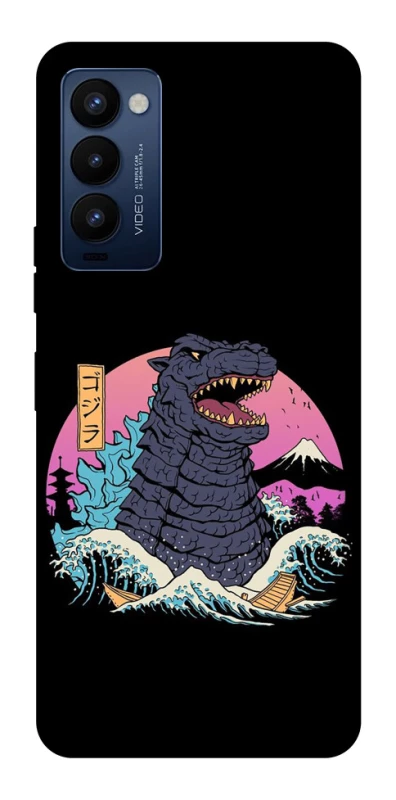 Чехол на TECNO Camon 18 Pro Годзила фото 1 из 1