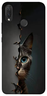Чехол на Huawei P Smart+ (nova 3i) Кот-подглядыватель v2 фото 1 из 1