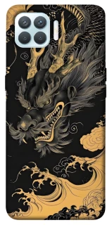 Чохол на Oppo F17 Pro gold dragon фото 1 з 1