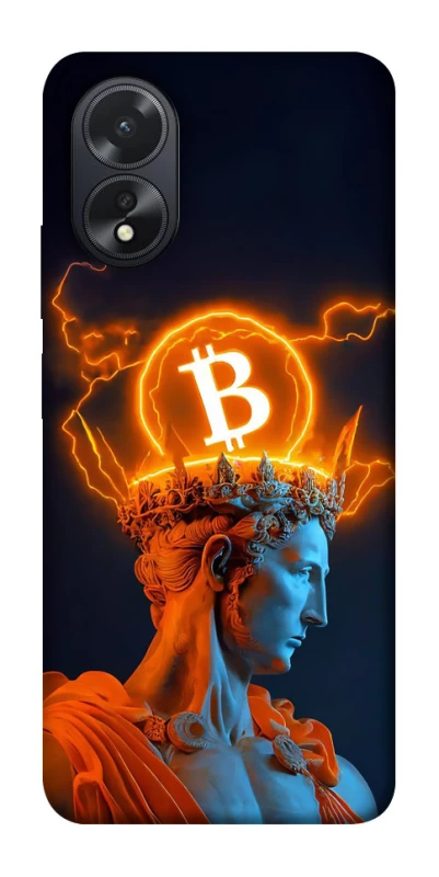 Чохол на Oppo A38 Bitcoin God фото 1 з 1