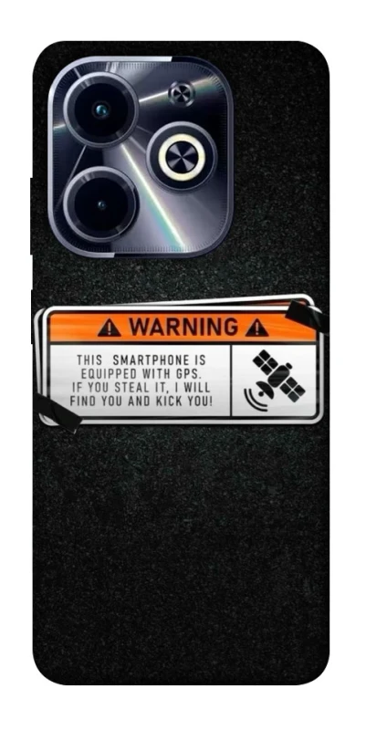 Чехол на Infinix Hot 40i Warning фото 1 из 1