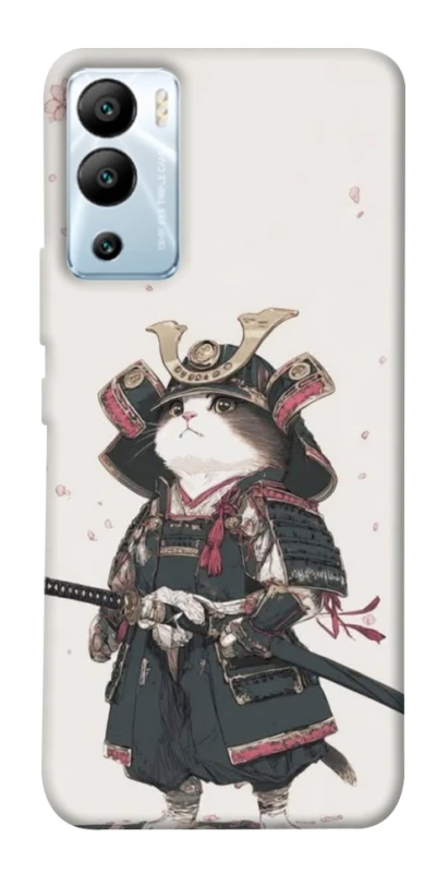 Чохол на Infinix Hot 12i Samurai Cat Warrior фото 1 з 1