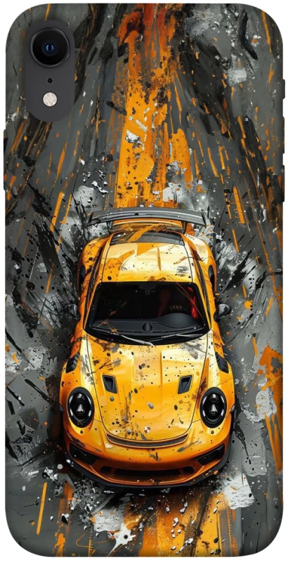 Чехол на Apple iPhone XR (6.1") Drawn Porsche фото 1 из 1