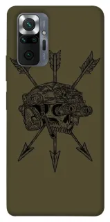 Чохол на Xiaomi Redmi Note 10 Pro Mil skull фото 1 з 1