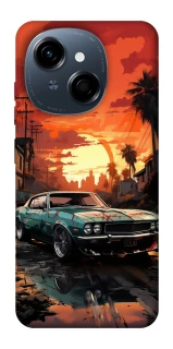 Чехол на TECNO Spark Go 1 Car at sunset фото 1 из 1