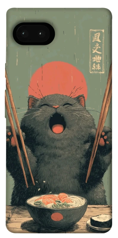 Чохол на Google Pixel 7a Hungry Cat фото 1 з 1