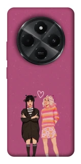 Чехол на Xiaomi Redmi A3 Pro Raven & Rainbow Wednesday фото 1 из 1