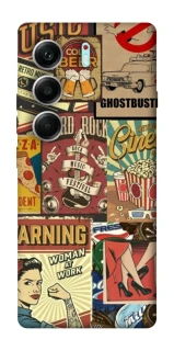 Чохол на Tecno Camon 40 Pro 5G Retro collage ver.2 фото 1 з 1