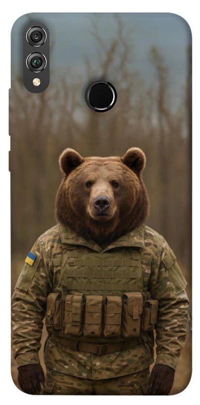 Чохол на Huawei Honor 8X Ведмідь захисник фото 1 з 1