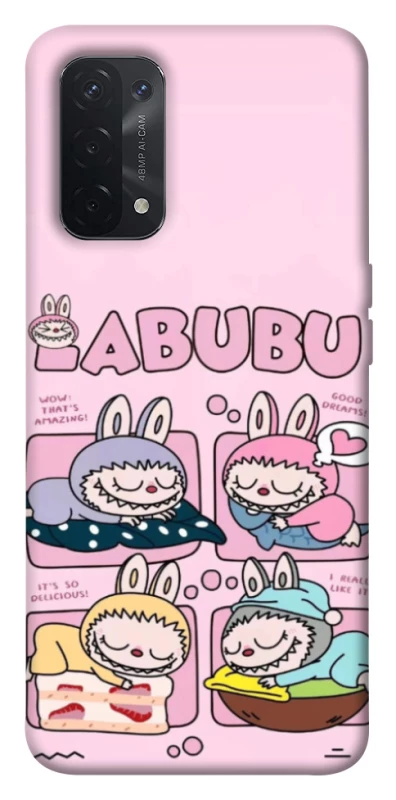 Чохол на Oppo A54 5G / A74 5G Labubu Dreams Collage фото 1 з 1