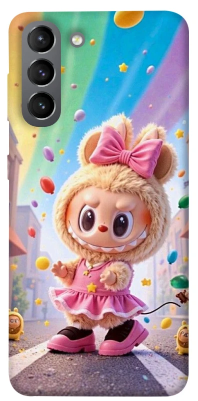Чохол на Samsung Galaxy S21 Labubu rainbow фото 1 з 1