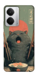 Чехол на Realme 14 Hungry Cat фото 1 из 1