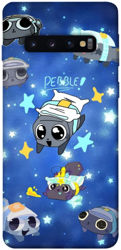 Чехол на Samsung Galaxy S10 Pebble kitten stars фото 1 из 1