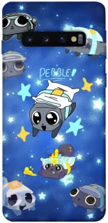 Чехол на Samsung Galaxy S10 Pebble kitten stars фото 1 из 1