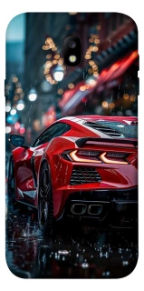 Чохол на Samsung J730 Galaxy J7 (2017) Red sports car фото 1 з 1