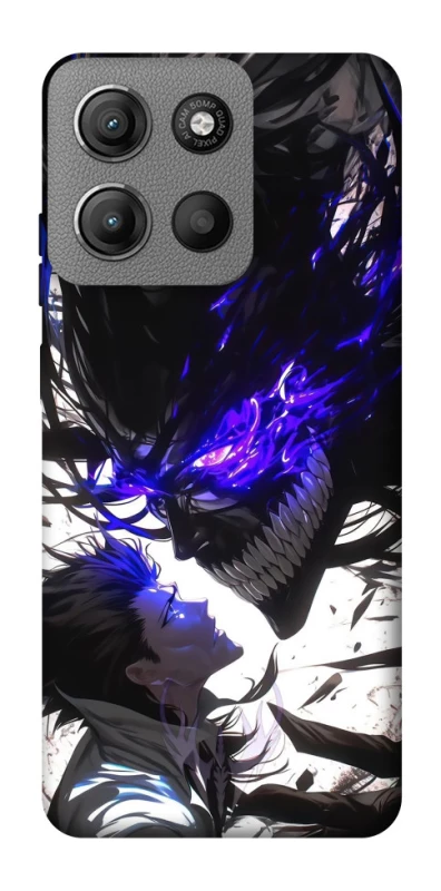 Чехол на Motorola Moto G15 4G Black soul anime фото 1 из 1