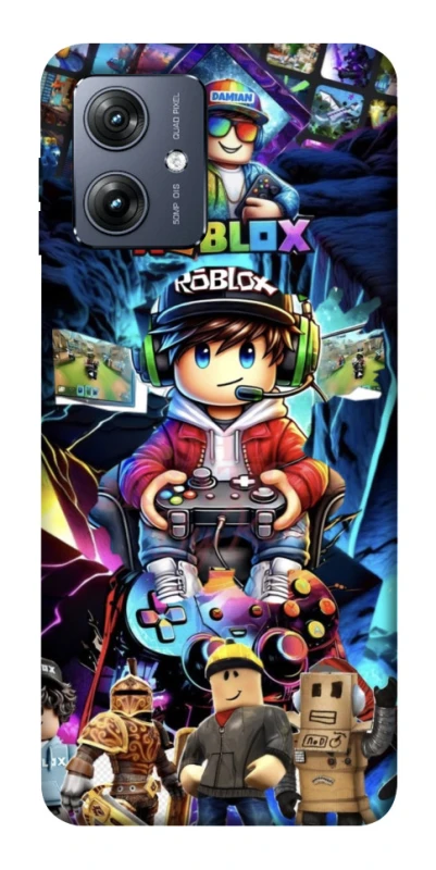 Чохол на Motorola Moto G54 Roblox collage ver.4 фото 1 з 1