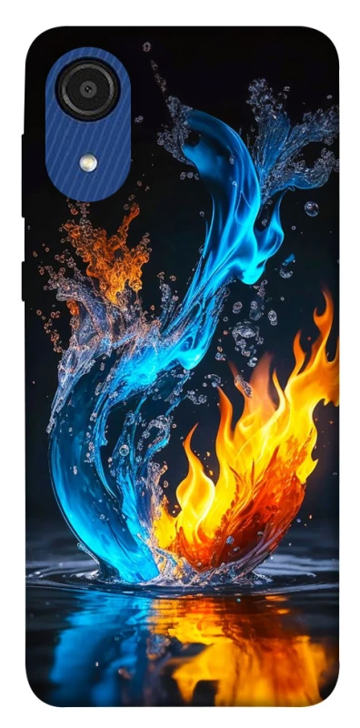 Чехол на Samsung Galaxy A03 Core Water And Fire фото 1 из 1