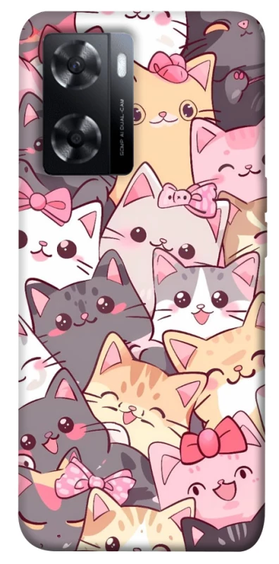 Чохол на Oppo A57s Cute Cat фото 1 з 1