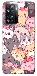 Чохол на Oppo A57s Cute Cat фото 1 з 1