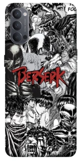 Чехол на Oppo Reno 4 Berserk Collage фото 1 из 1