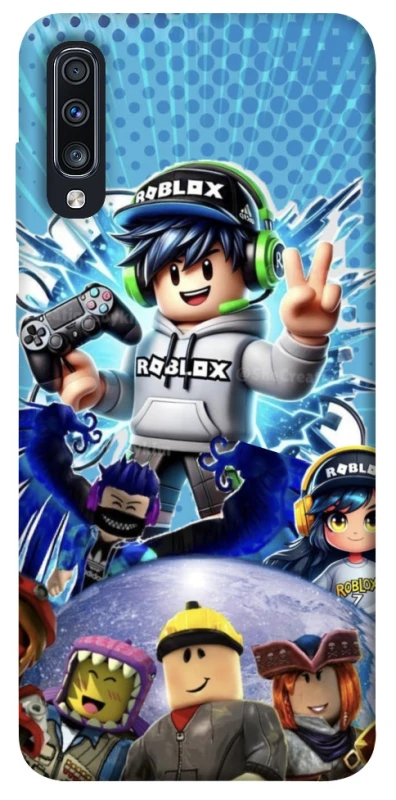 Чохол на Samsung Galaxy A70 (A705F) Roblox collage ver.3 фото 1 з 1