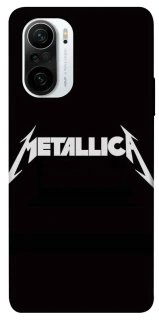 Чехол на Xiaomi Redmi K40 / K40 Pro / K40 Pro+ / Poco F3 Metallica logo фото 1 Чехол на Xiaomi Redmi K40 / K40 Pro / K40 Pro+ / Poco F3 Metallica logo фото 1 из 1