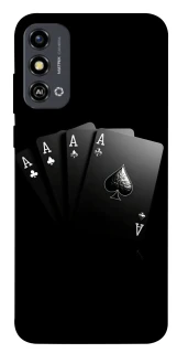 Чохол на ZTE Blade A53 Black Cards фото 1 з 1