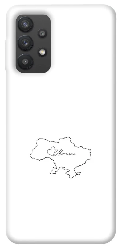 Чохол на Samsung Galaxy A32 (A325F) 4G Ukraine map фото 1 з 1
