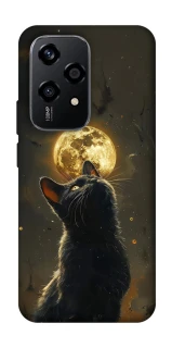 Чохол на Honor 200 Lite Кіт під місяцем v2 фото 1 з 1