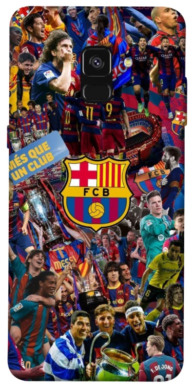 Чохол на Samsung A530 Galaxy A8 (2018) FC Barcelona v4 фото 1 з 1