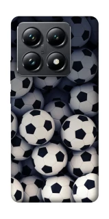 Чехол на Xiaomi 14T Pro Футбольные мячи фото 1 из 1