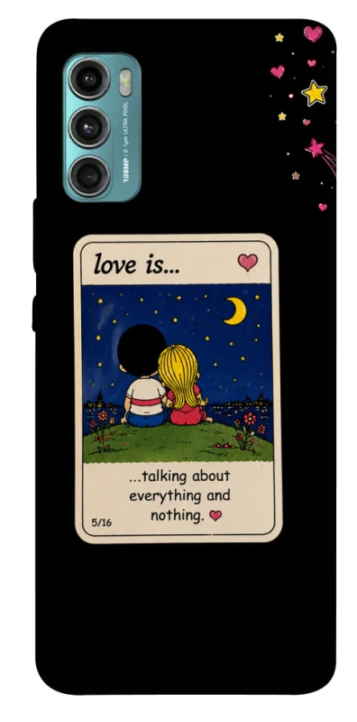Чохол на Motorola Moto G60 Love is ver.6 фото 1 з 1