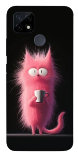 Чехол на Realme C12 Розовый котёнок фото 1 из 1