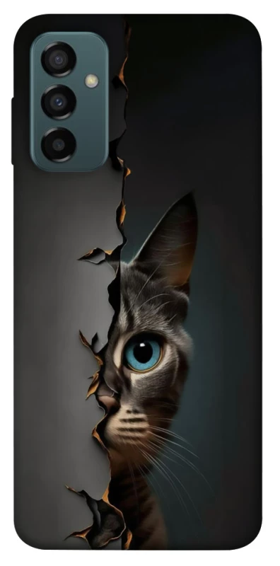 Чохол на Samsung Galaxy M13 4G Кіт-підглядач v2 фото 1 з 1