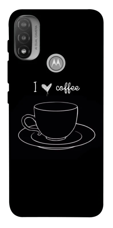 Чехол на Motorola Moto E20 Black coffee фото 1 из 1
