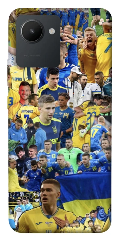Чохол на Realme C30s UA-Football ver.6 фото 1 з 1