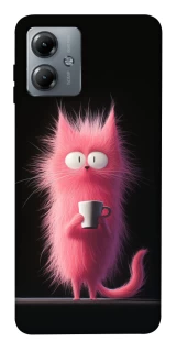 Чехол на Motorola Moto G14 Розовый котёнок фото 1 из 1