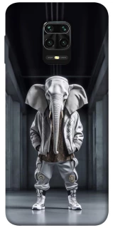 Чехол на Xiaomi Redmi Note 9s / Note 9 Pro / Note 9 Pro Max Слон v2 фото 1 из 1