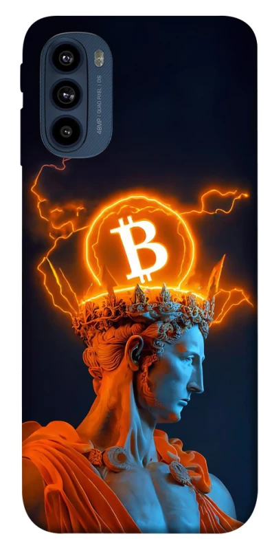 Чохол на Motorola Moto G41 Bitcoin God фото 1 з 1