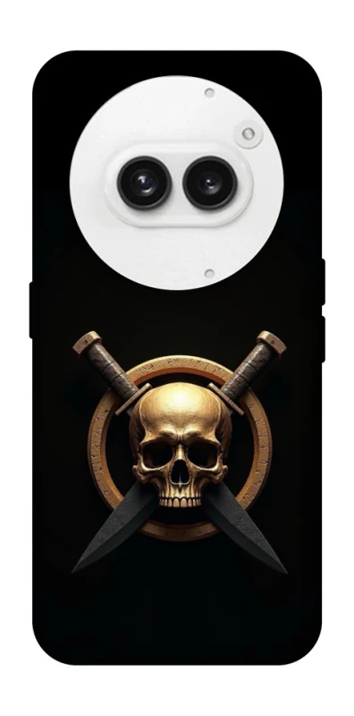 Чохол на Nothing Phone (2a) Golden Skull фото 1 з 1