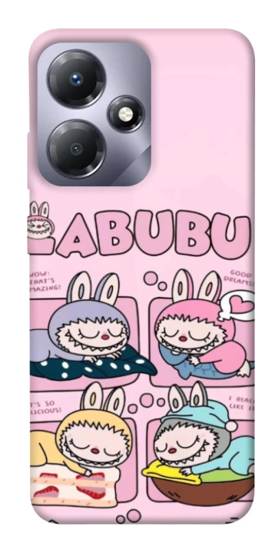 Чохол на Infinix Hot 30i Labubu Dreams Collage фото 1 з 1